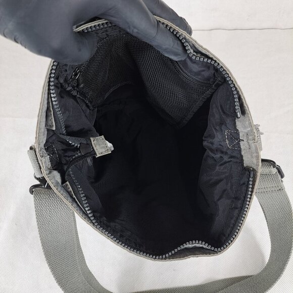 Kipling washing gray buckle crossbody Bag - Lightweight Nylon - Pre-Owned - Picture 5 of 16